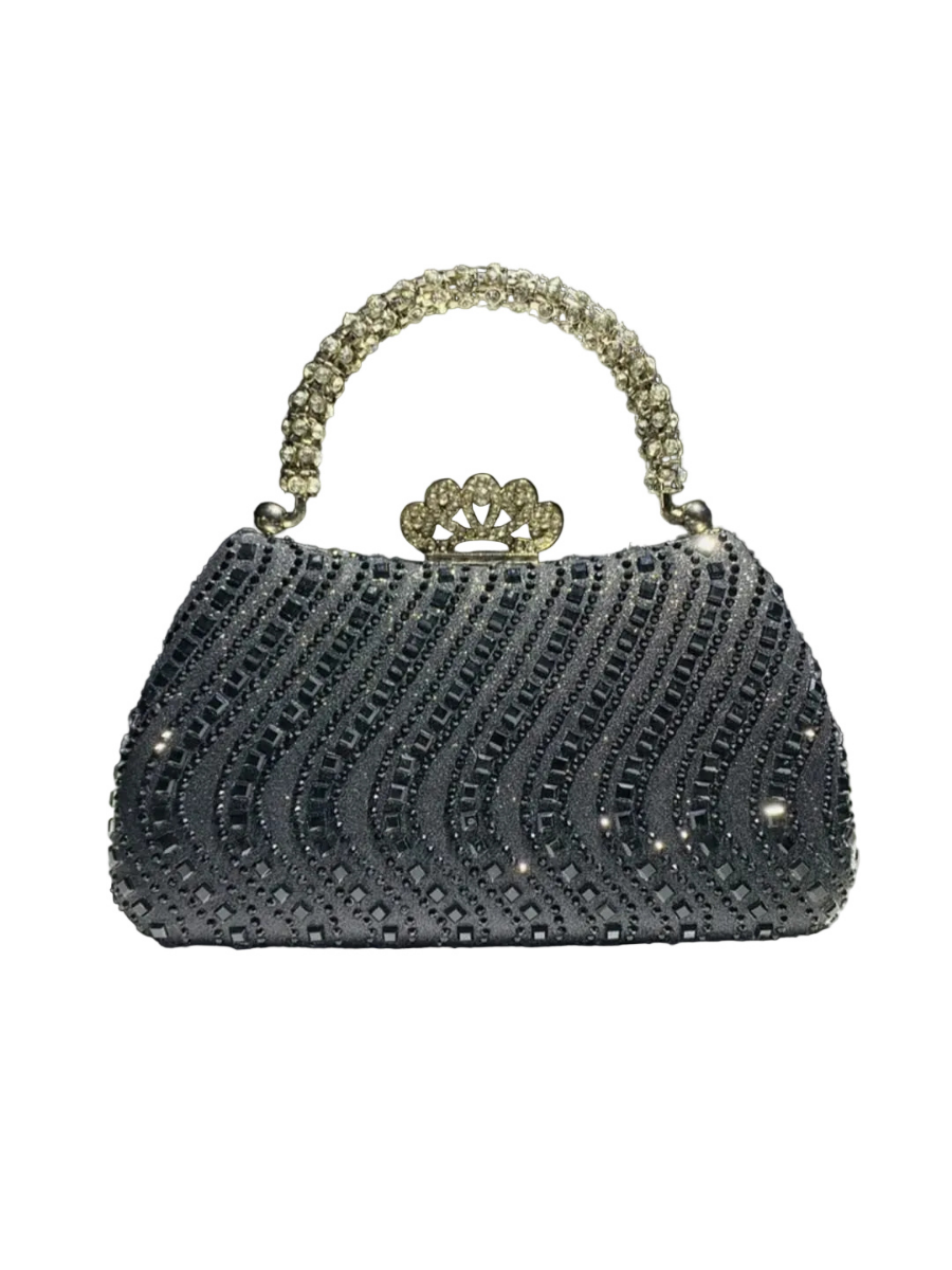 Crystal Rhinestone Evening Clutch Bag