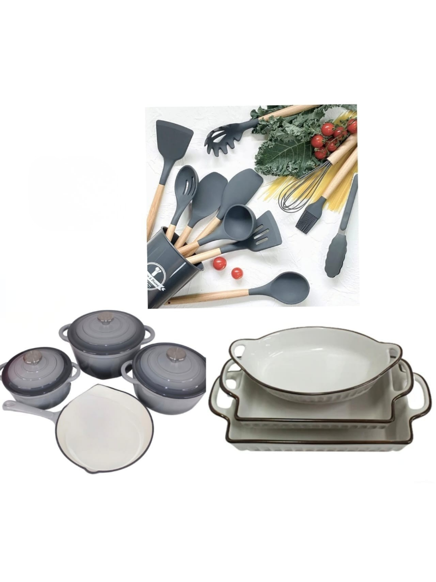 Kitchen Bundle Set – Cookware, Bakeware & Utensils