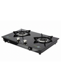 Gas Stove 2-Burner Glass Top