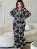 Geometric Print Co-ord Set