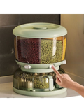 Rotating Grain & Food Storage Dispenser