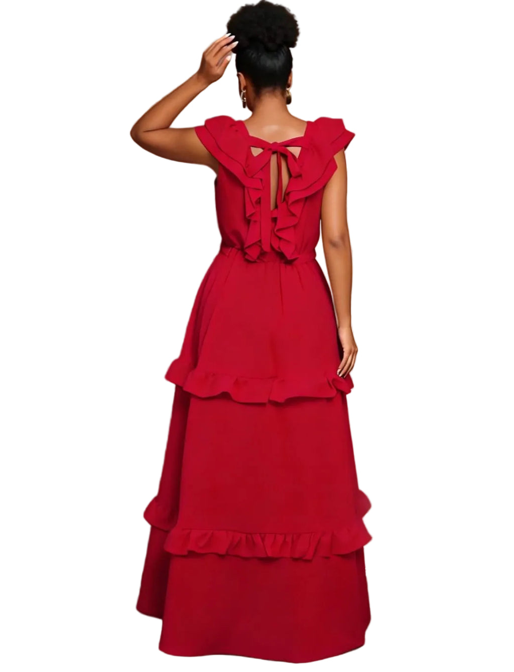 Ruffle Tiered Maxi Dress