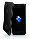 Apple iPhone 7 Jet Black front and back view