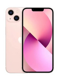 Apple iPhone 13 in Pink showing front and back design