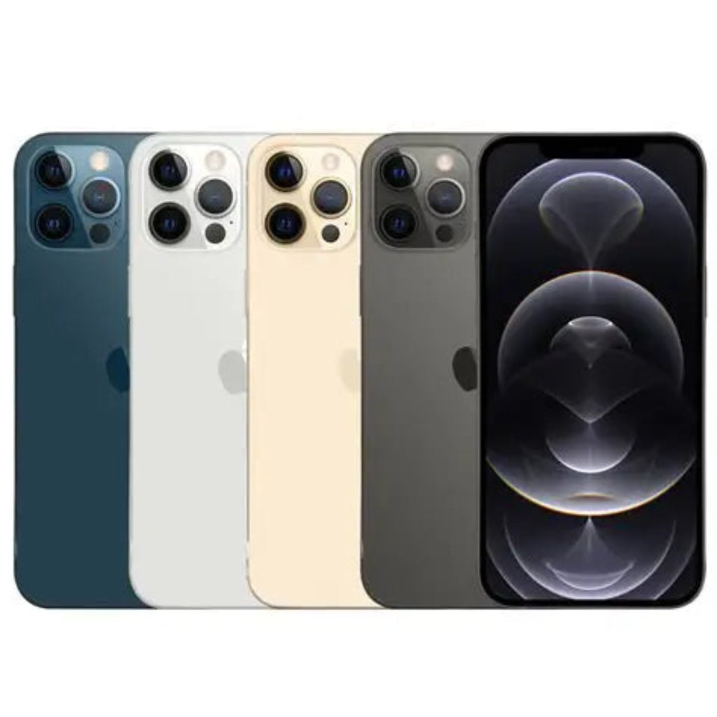 Apple iPhone 12 Pro Max Graphite front and back view