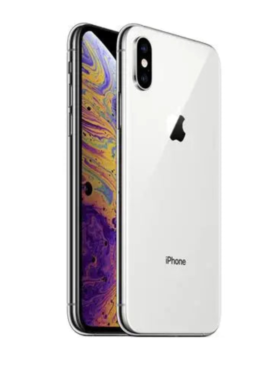 Apple iPhone XS in Gold, Space Grey, and Silver - front and back view