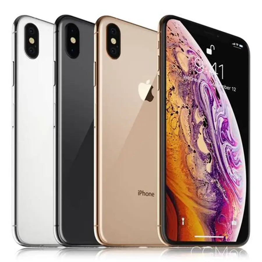 Apple iPhone XS Silver - back view