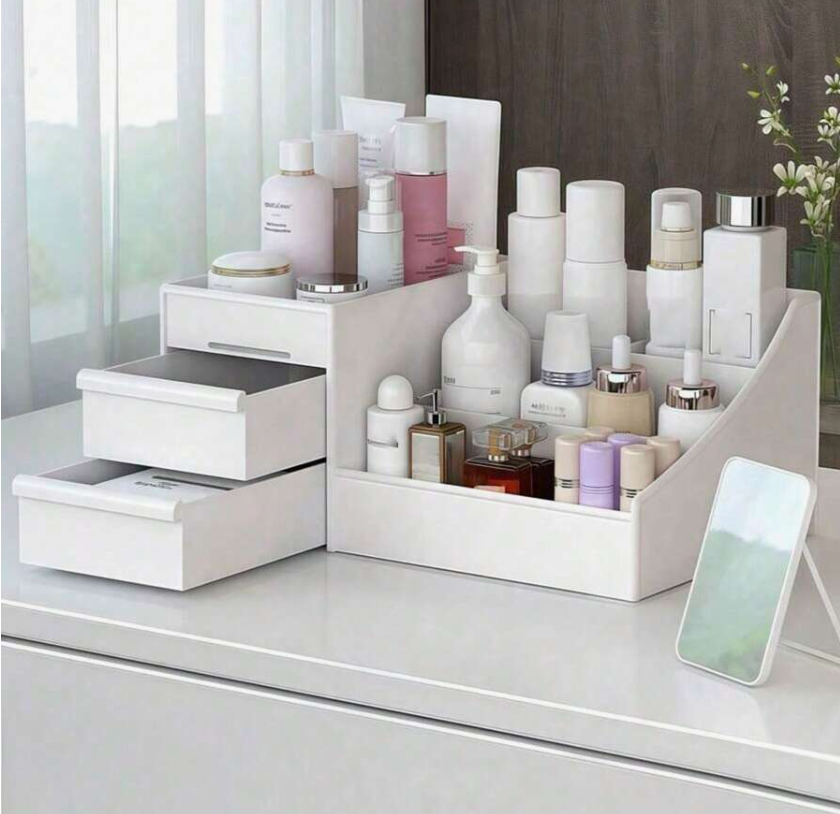 Large Makeup & Skincare Organizer with Drawers