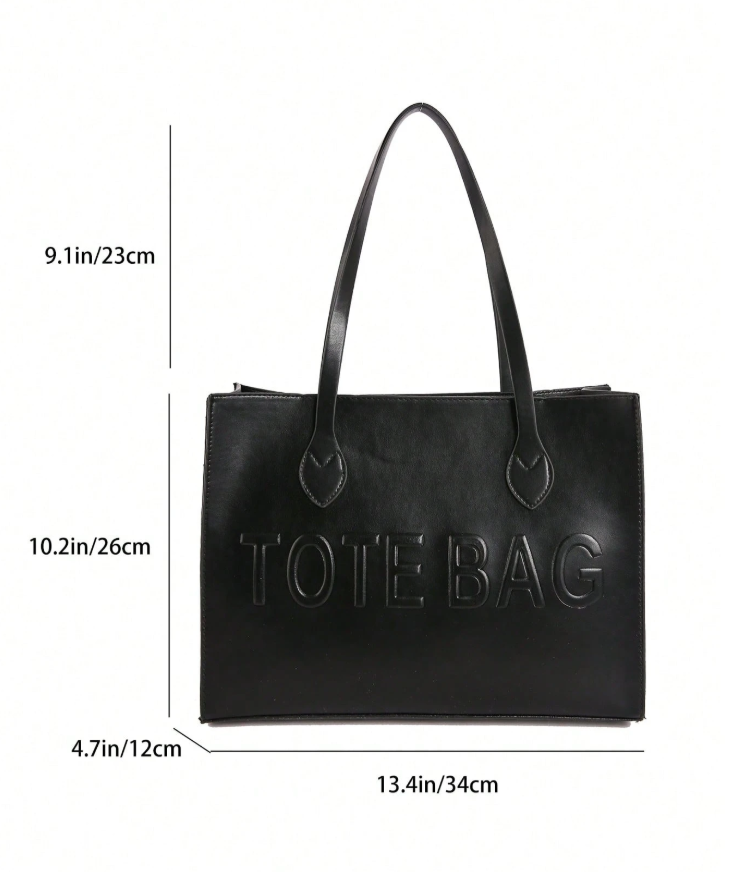 Embossed Tote Bag
