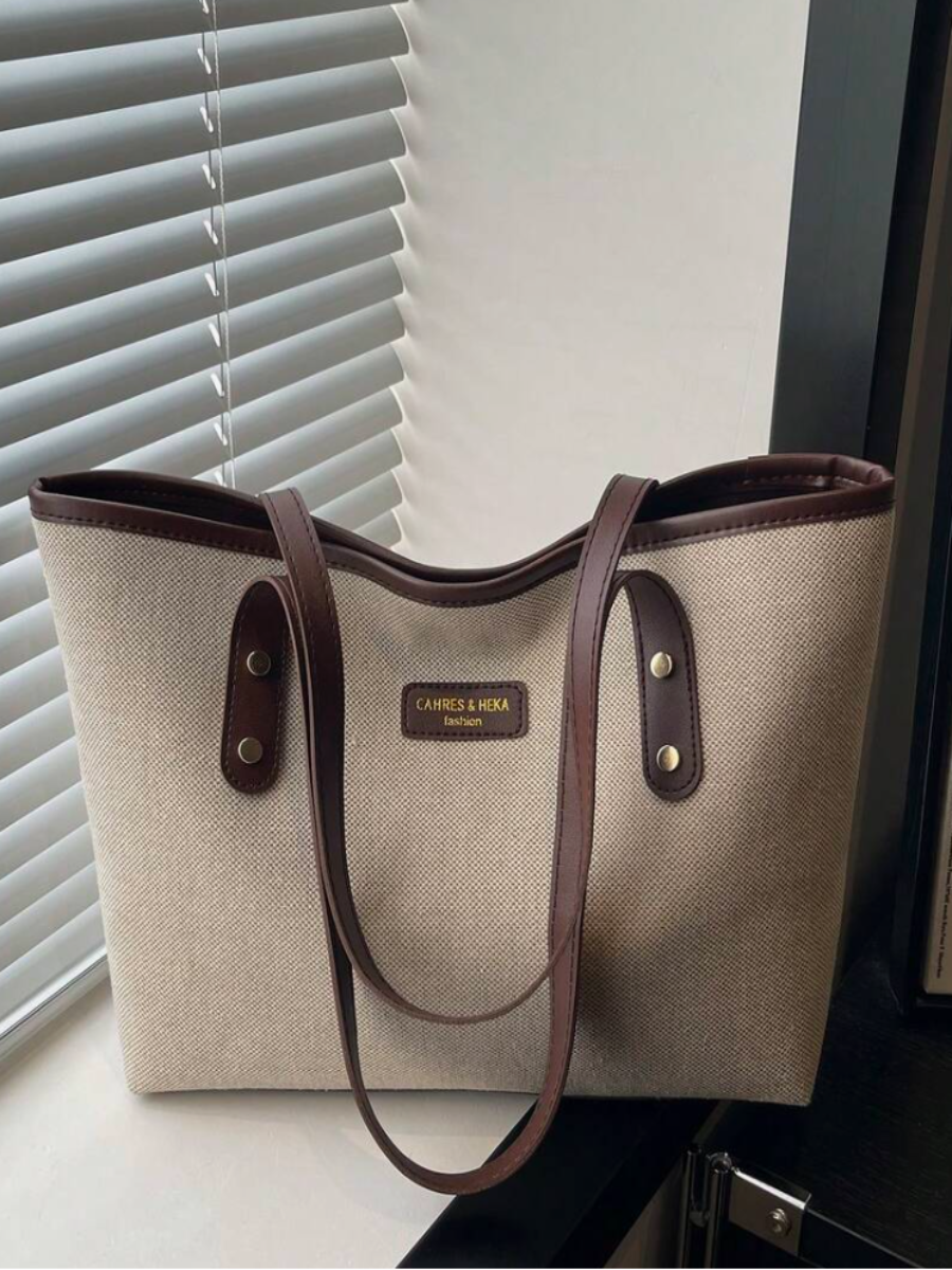 Cahres & Heka Fashion Canvas Tote Bag