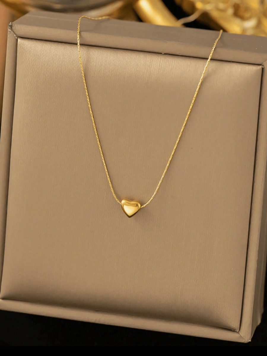 Gold Heart Necklace