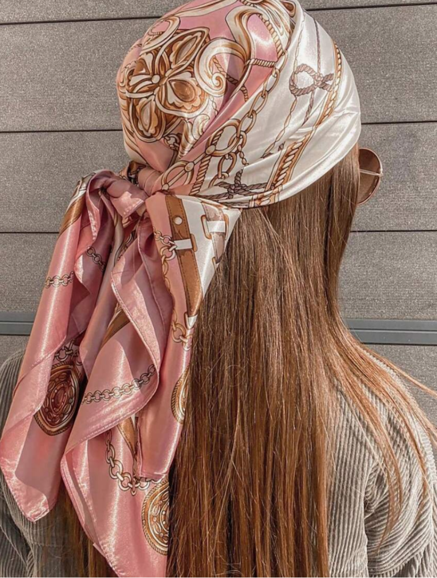 Silk Head Scarf