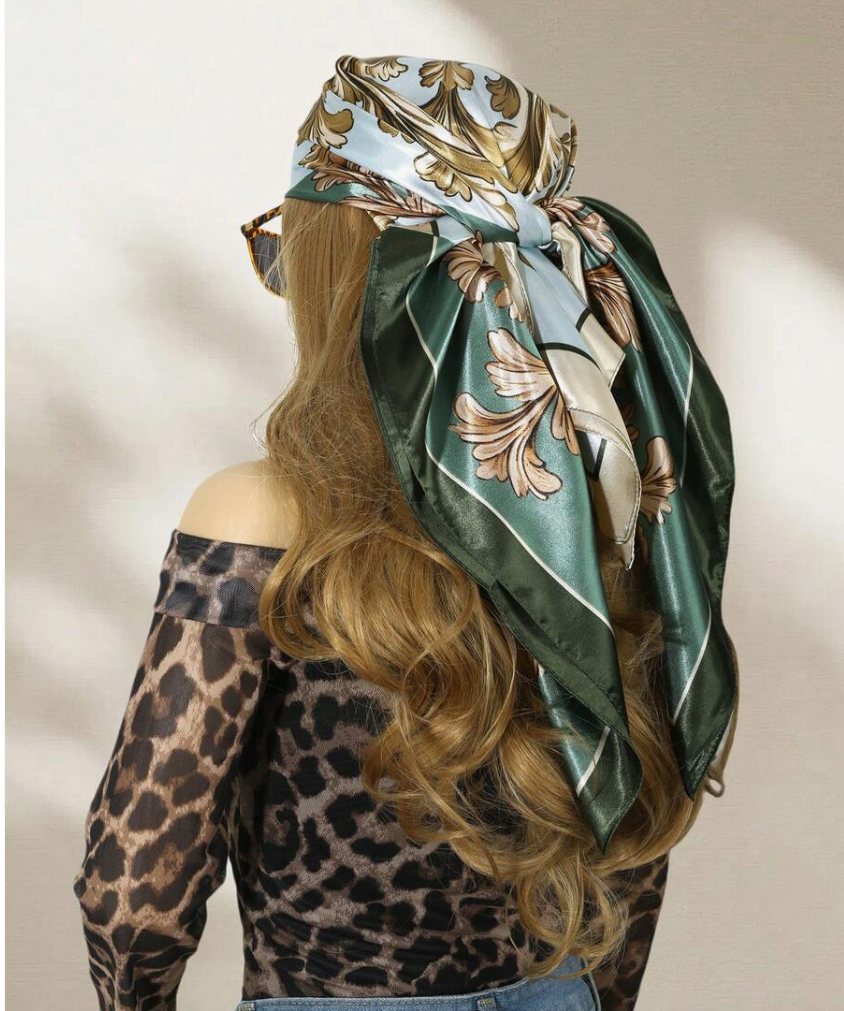 Silk Head Scarf