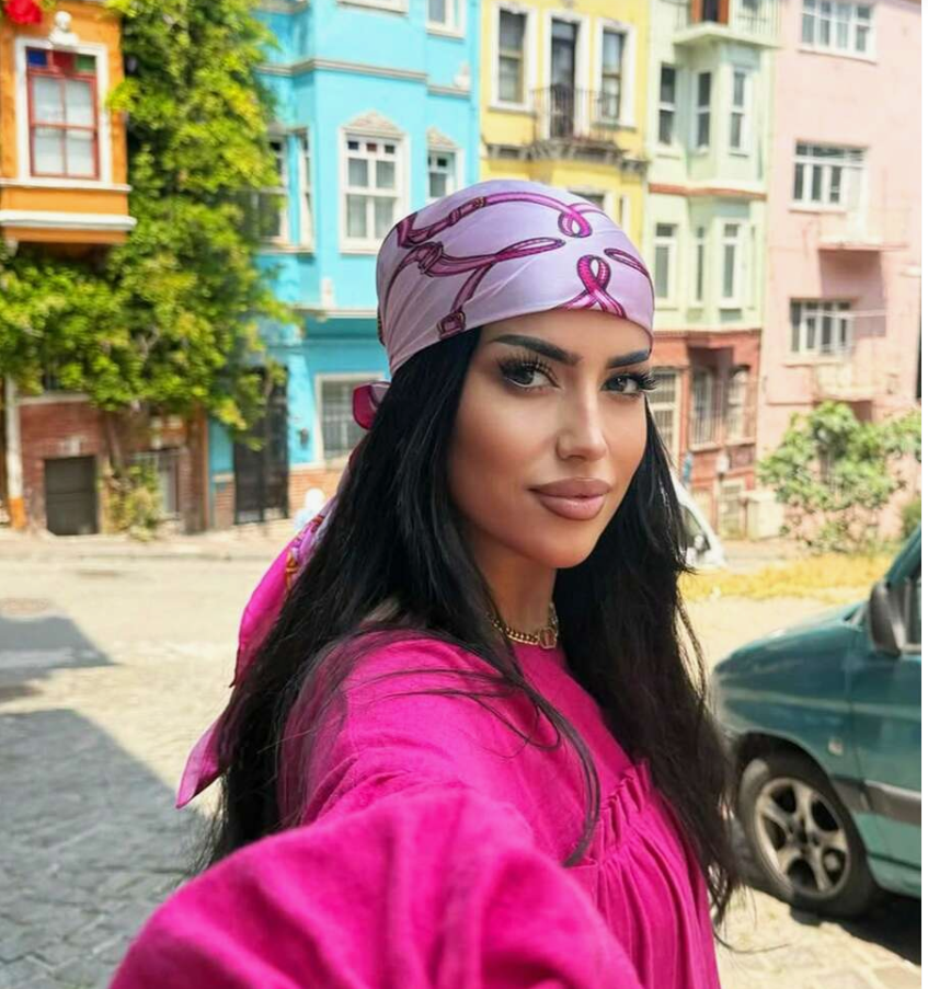 Silk Head Scarf