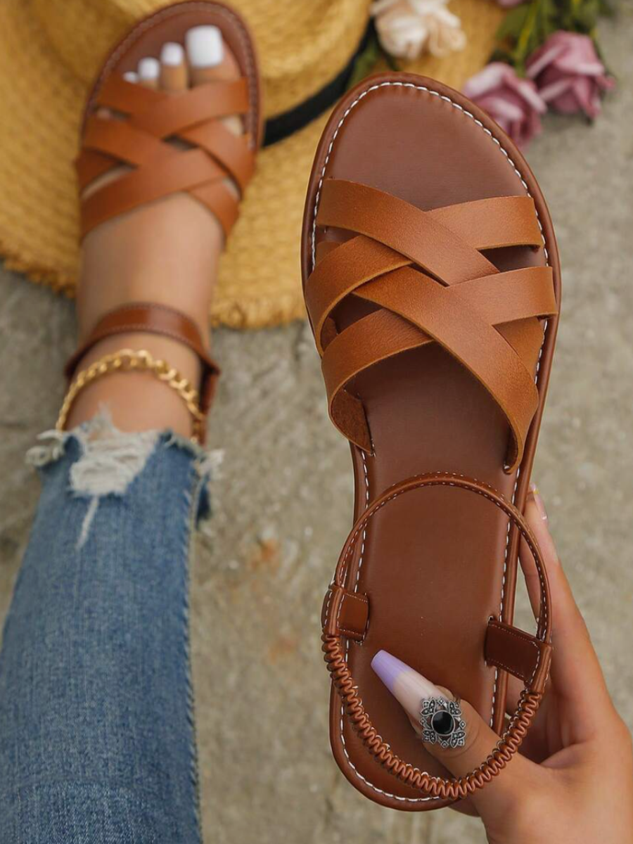 Women's Strappy Flat Sandals