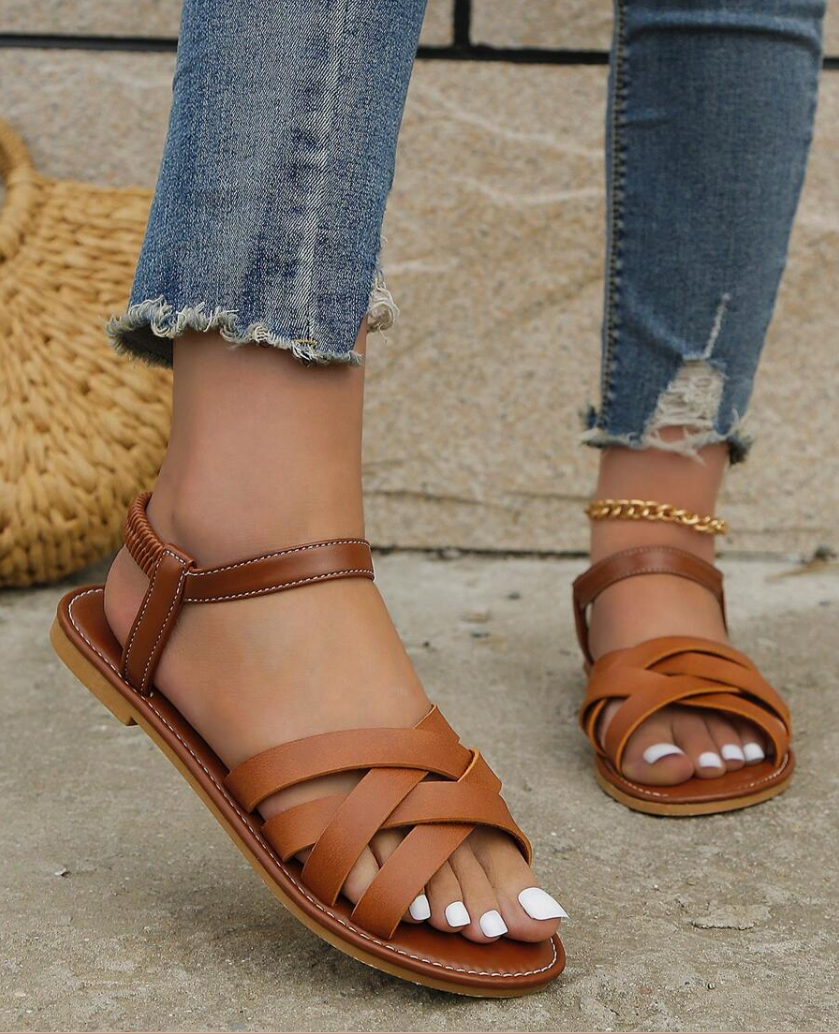 Women's Strappy Flat Sandals