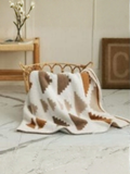Boho Geometric Throw Blanket