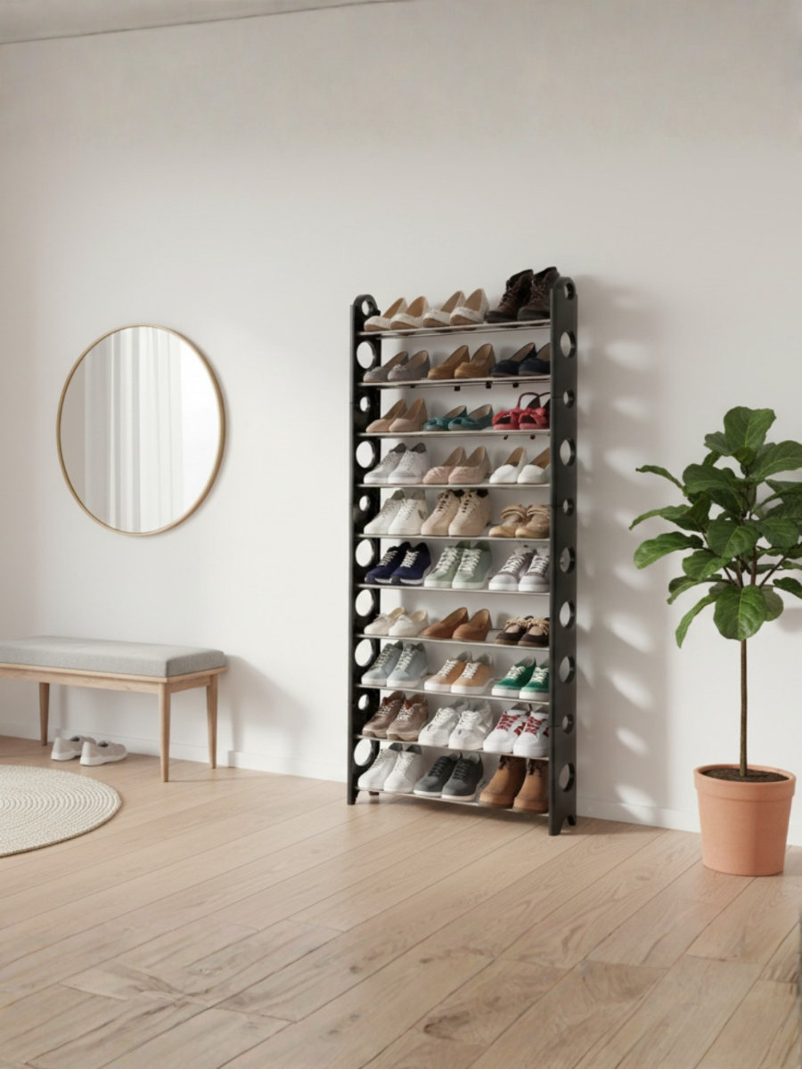 Shoe Rack – Holds Up to 50 Pairs