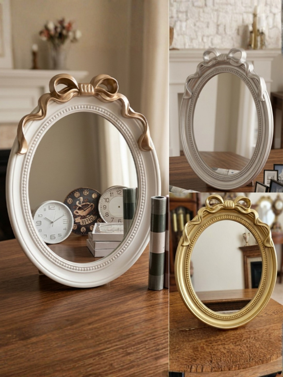 Bow Accent Decorative Mirror