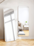 Full-Length Floor Mirror with Metal Frame