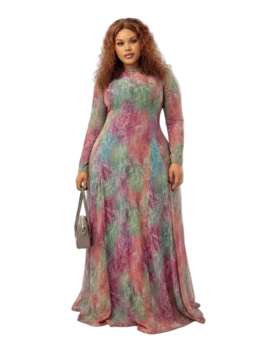 Multicolour Floral Maxi Dress
