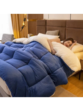 Luxury Sherpa Fleece Winter Comforter