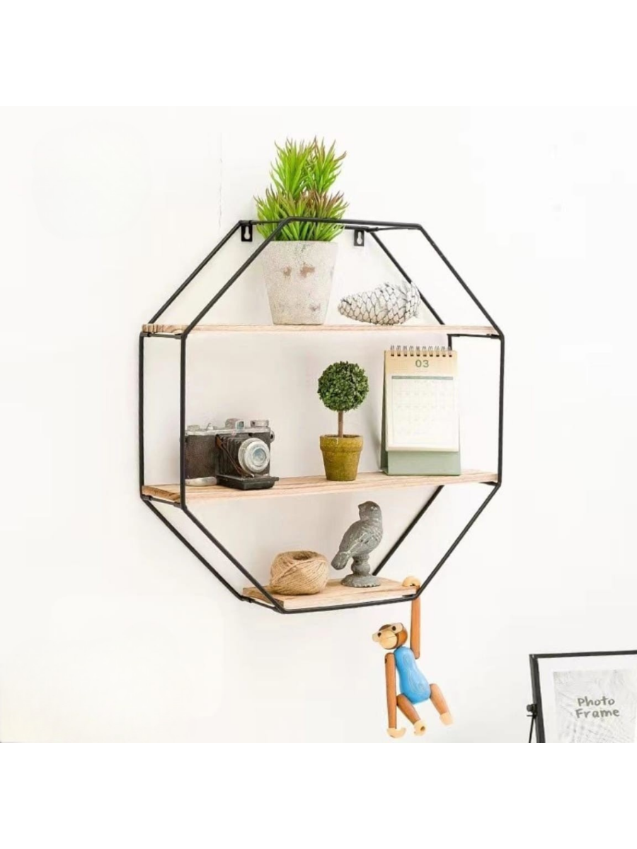 Geometric Wall Shelves