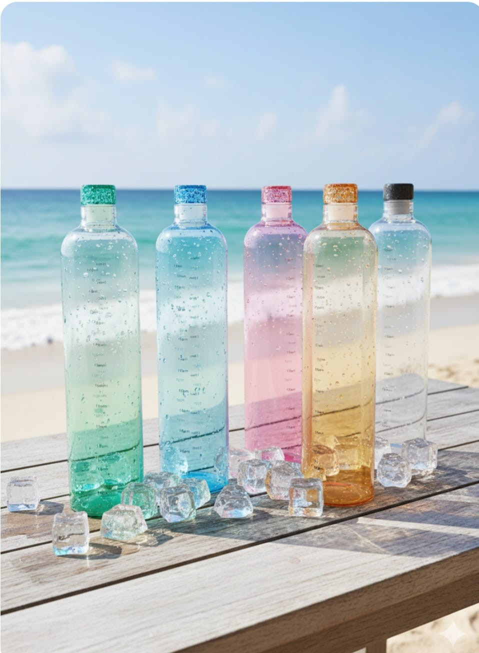 Time Marker Water Bottle
