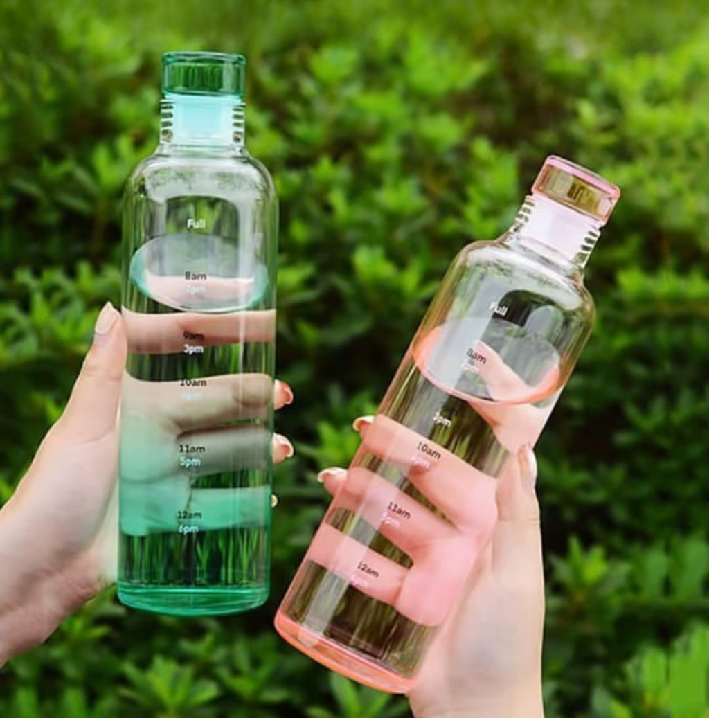 Time Marker Water Bottle