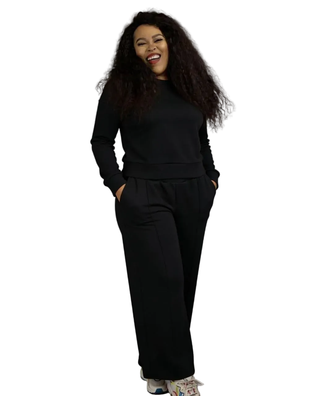 Wide-Leg Tracksuit Set