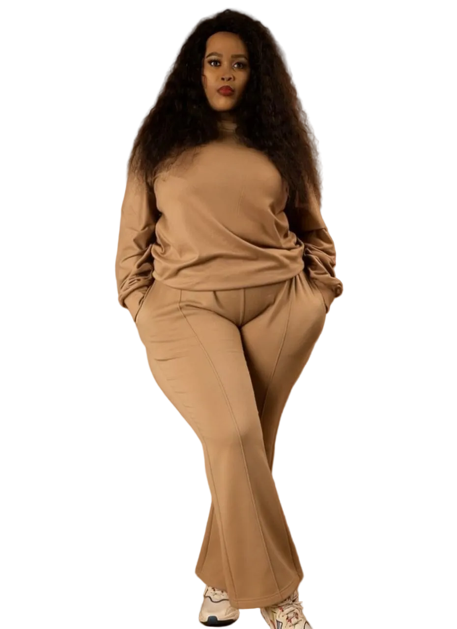 Wide-Leg Tracksuit Set
