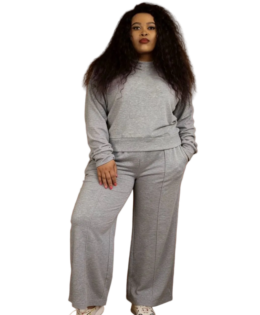 Wide-Leg Tracksuit Set