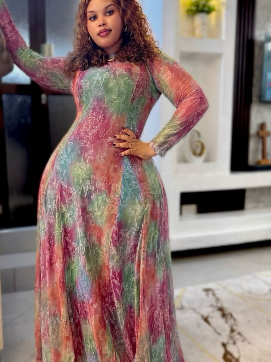 Multicolour Floral Maxi Dress