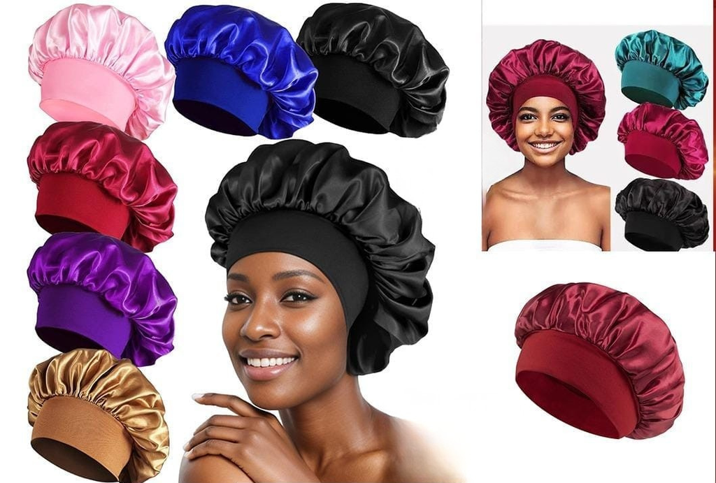 Satin Sleep Bonnet – Extra Large
