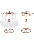 Copper Wine Glass Holder Stand