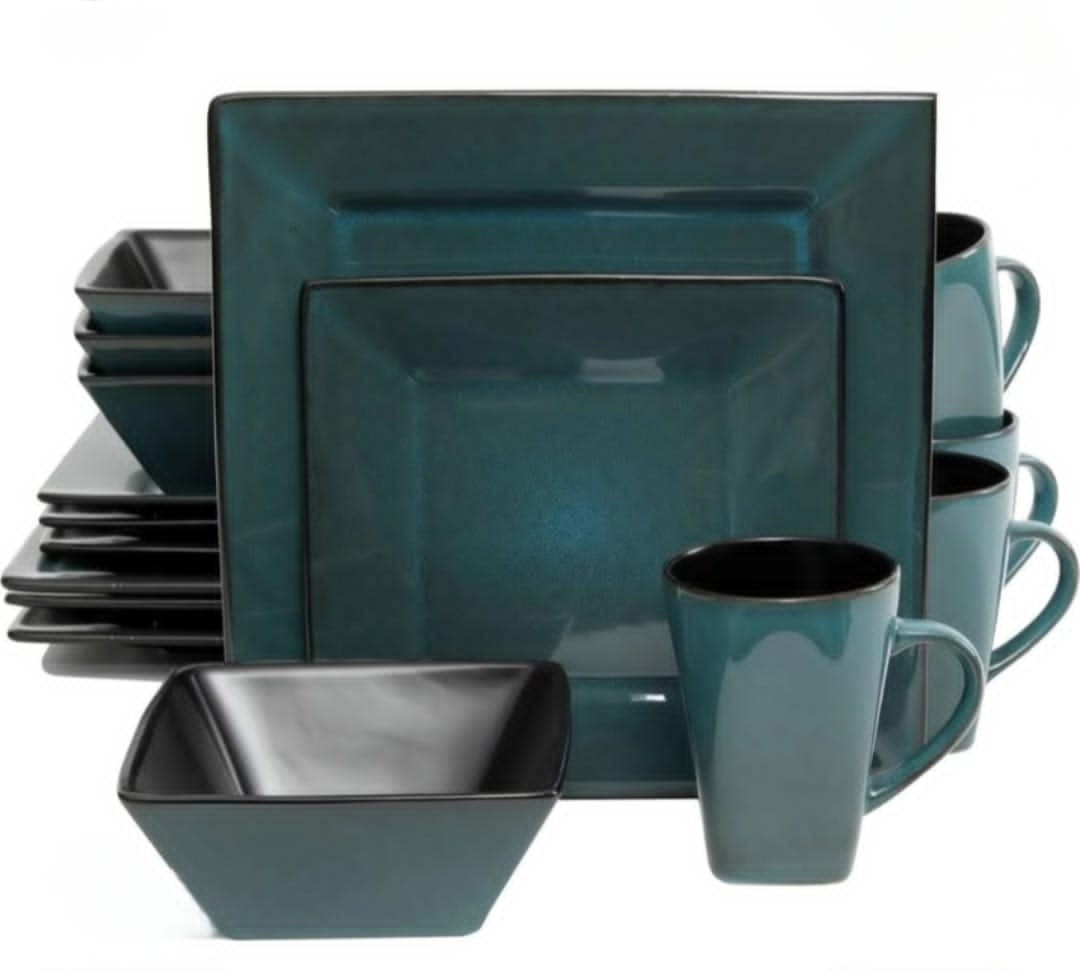 Square Dinnerware Set 16-Piece