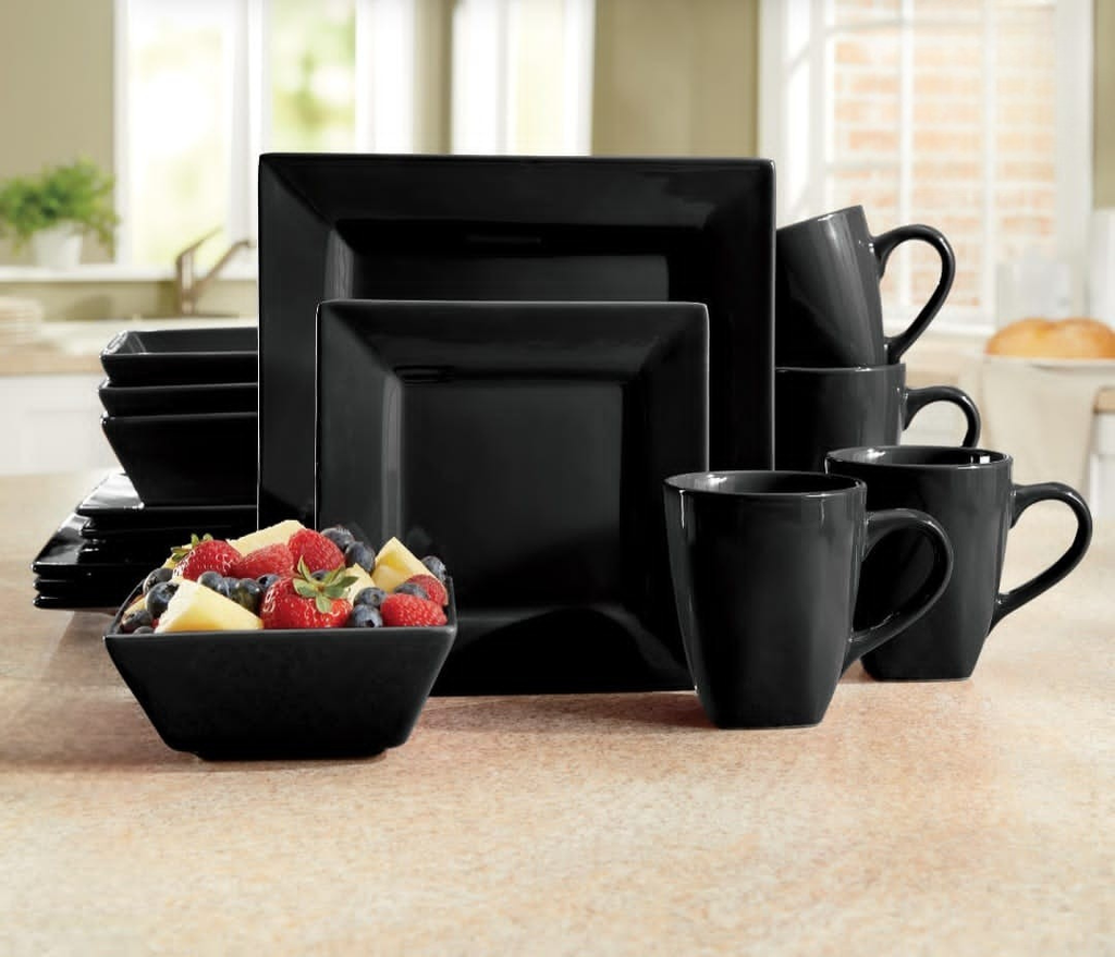 Square Dinnerware Set 16-Piece
