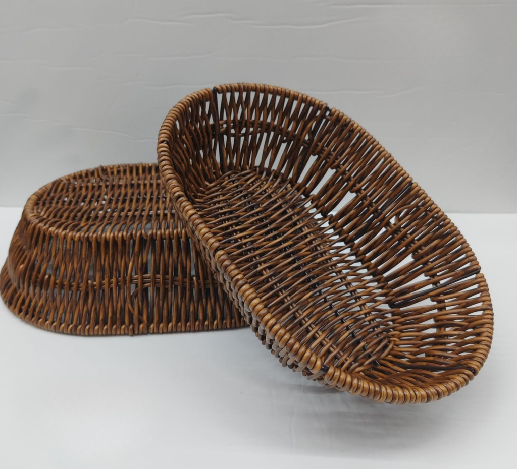 Handwoven Rattan Basket Set