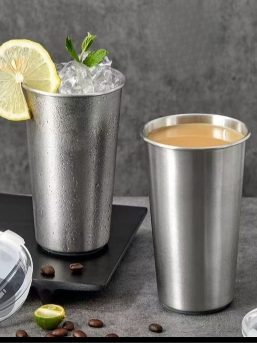 Stainless Steel Pint Cups