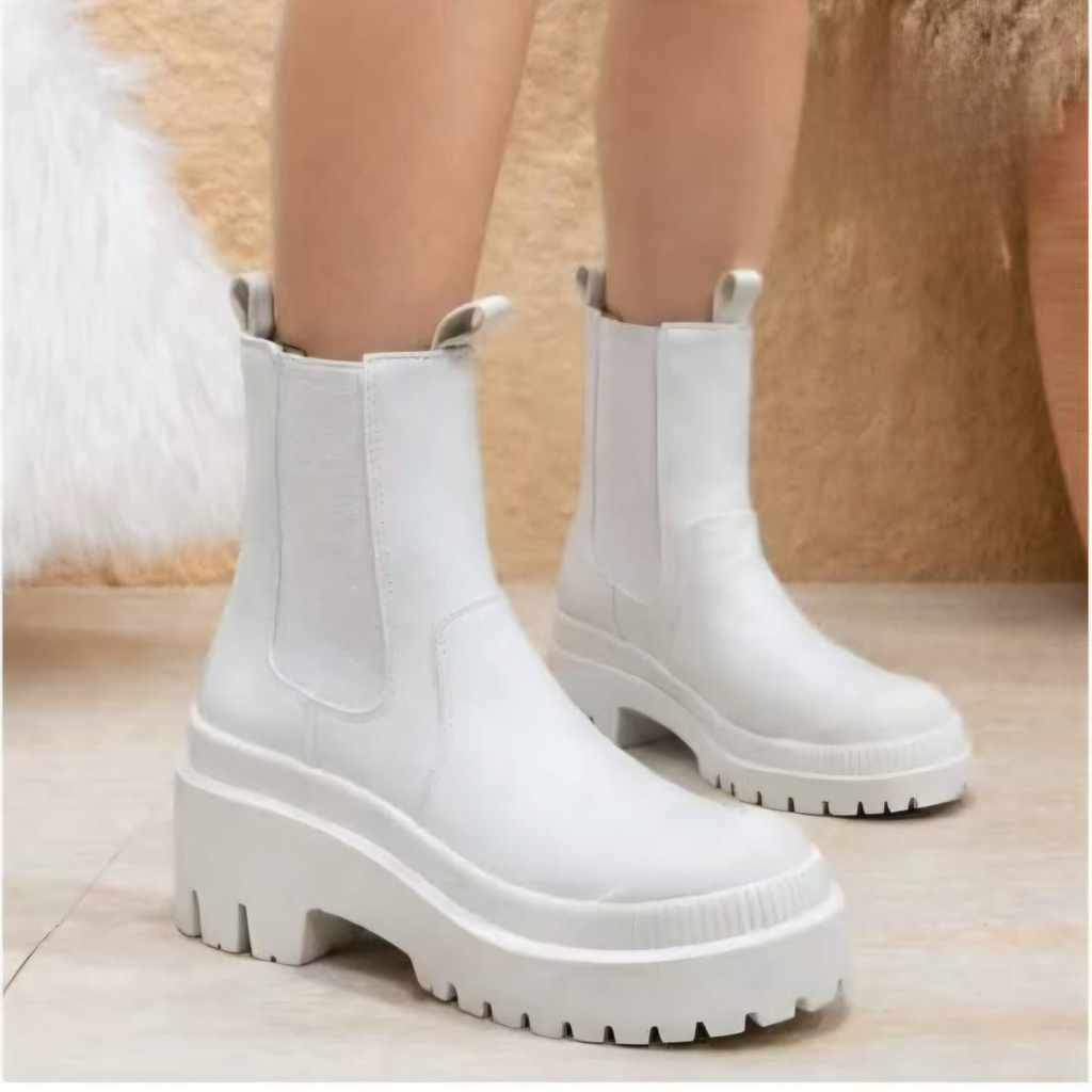 Platform Chelsea Boots