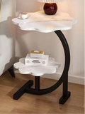 Cloud-Shape Two-Tier Side Table