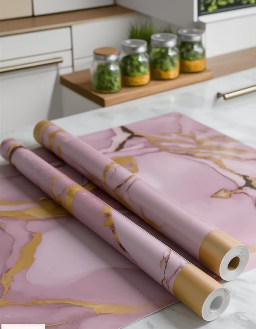 Marble Effect Self-Adhesive Contact Paper Roll