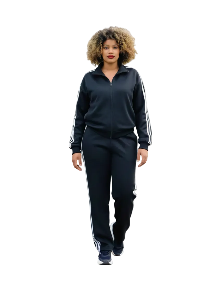 Stripe Tracksuit Set