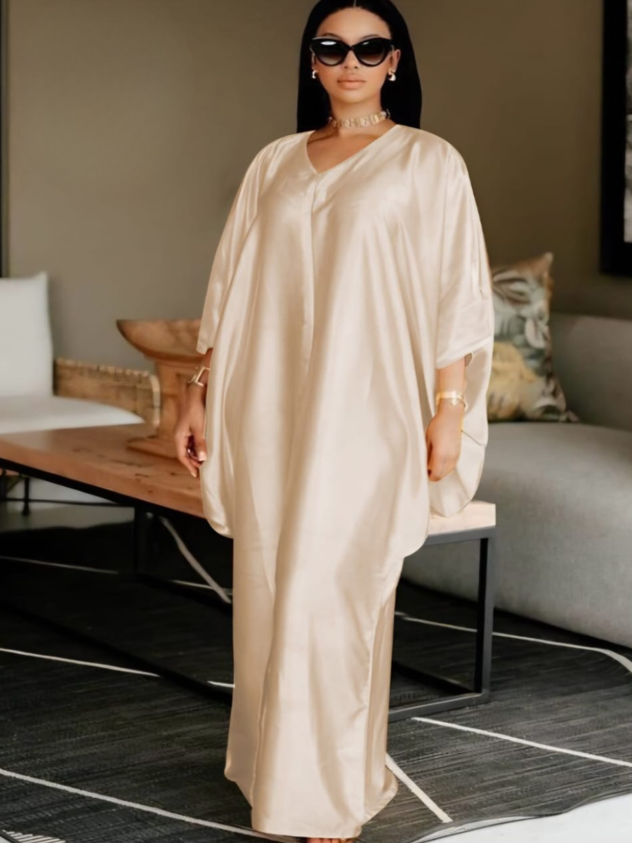 Batwing Kaftan Maxi Dress
