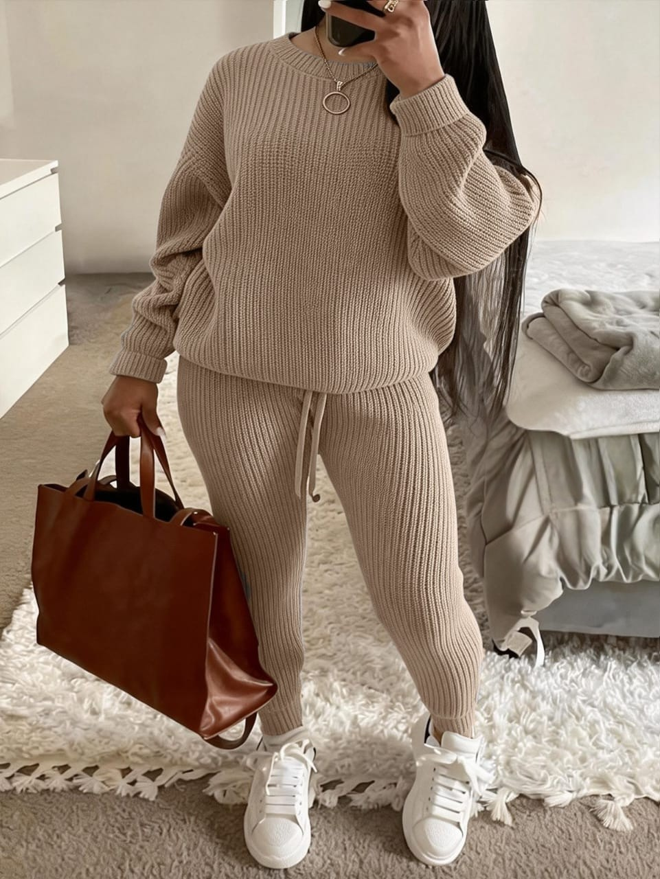 Ribbed Knit Co-ord Set