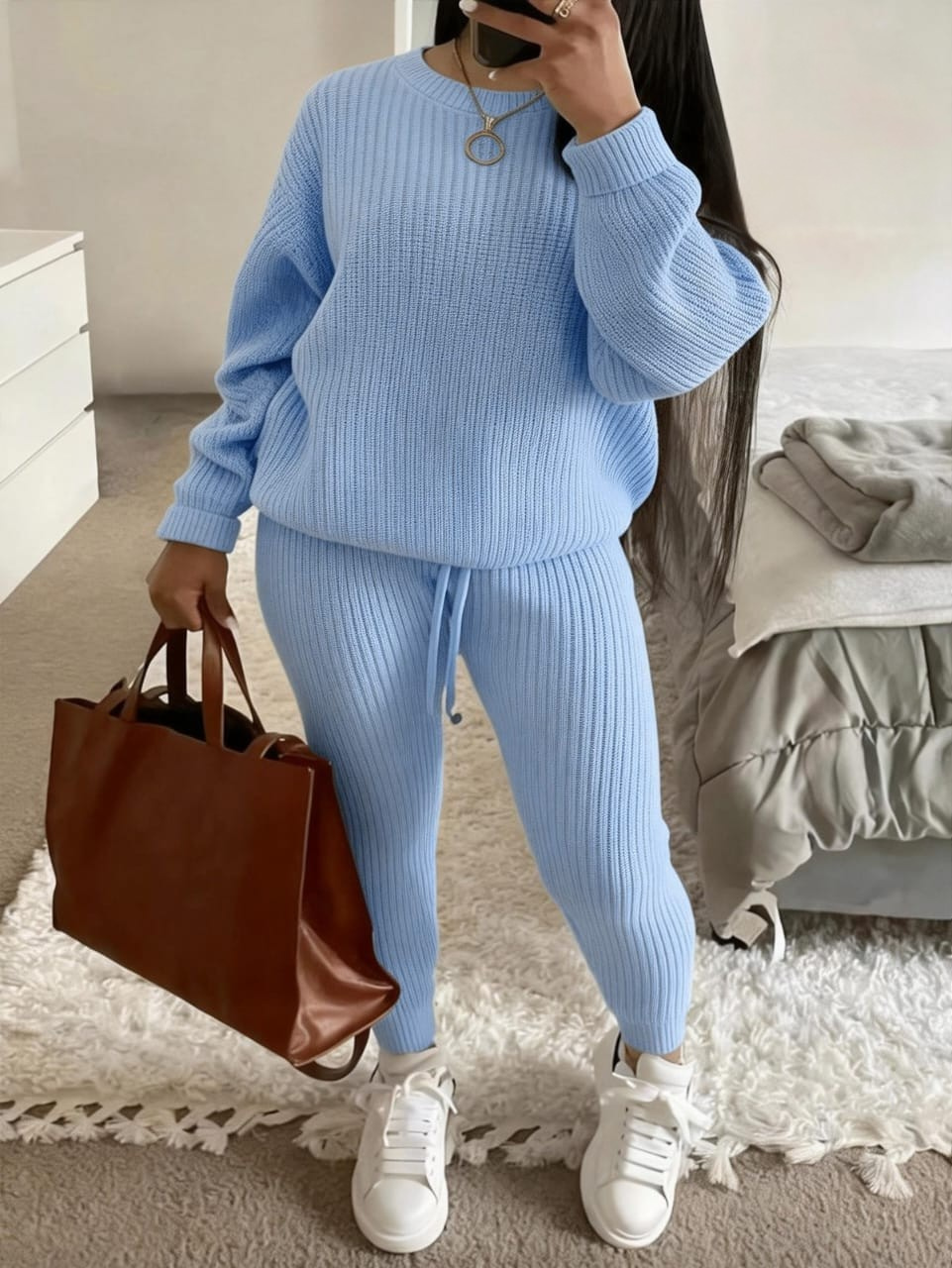 Ribbed Knit Co-ord Set