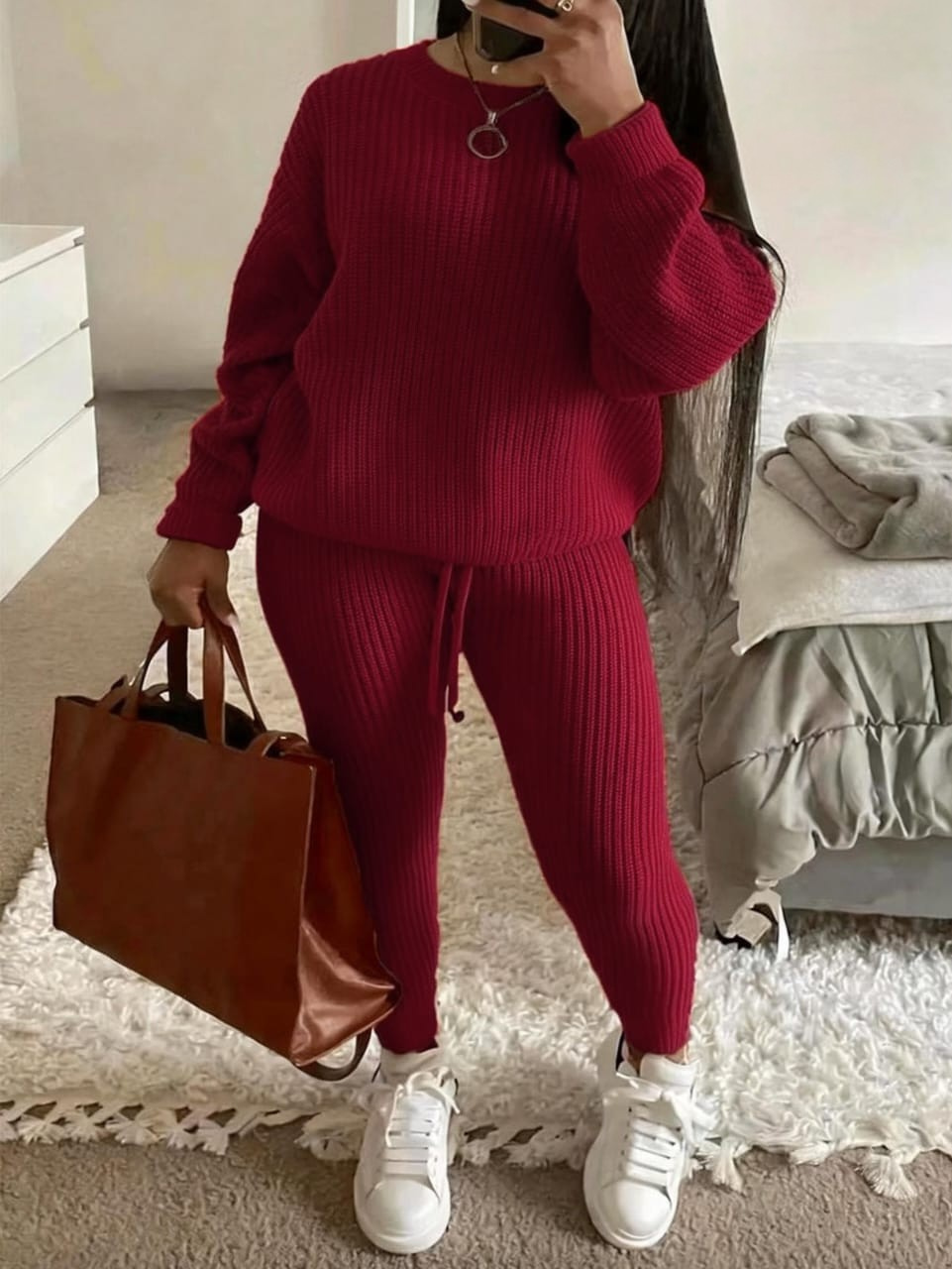 Ribbed Knit Co-ord Set