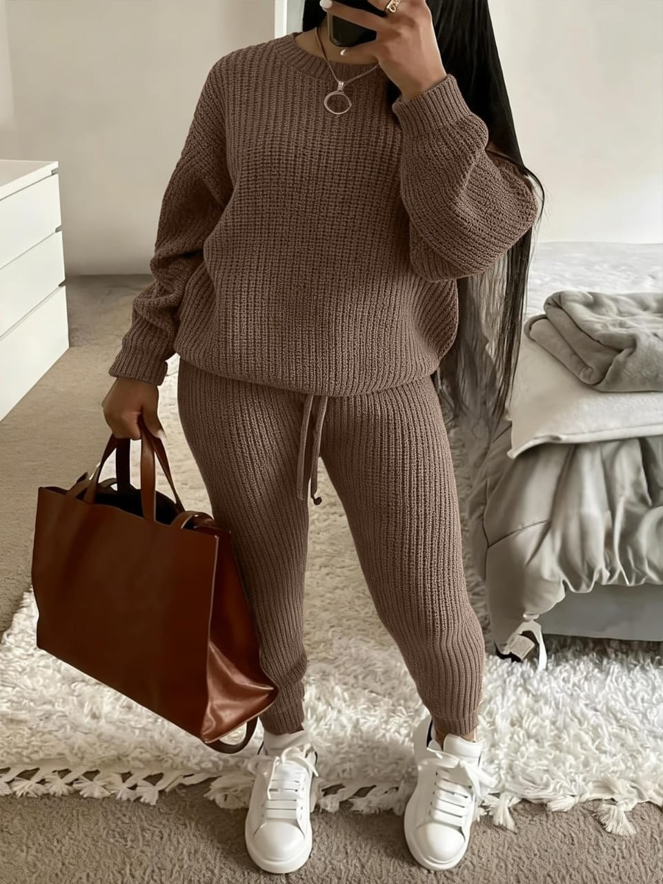 Ribbed Knit Co-ord Set