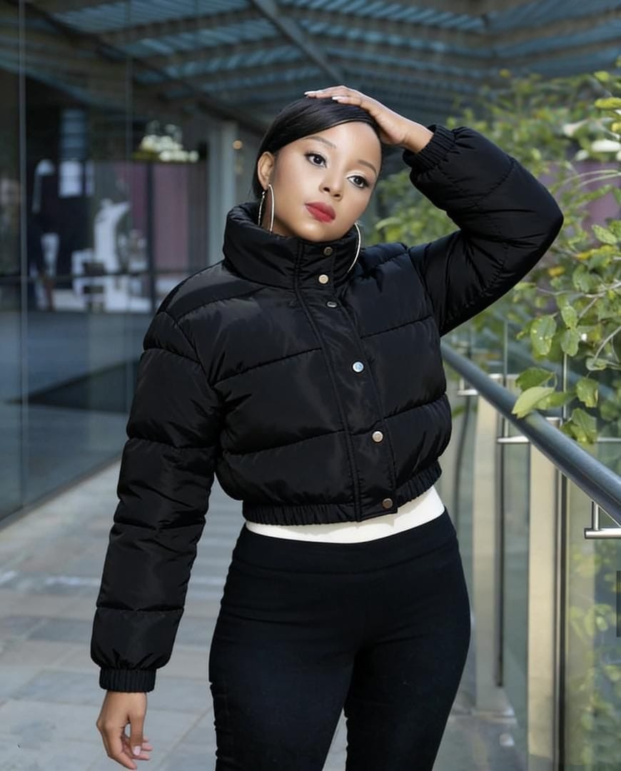 Women's Cropped Puffer Jacket