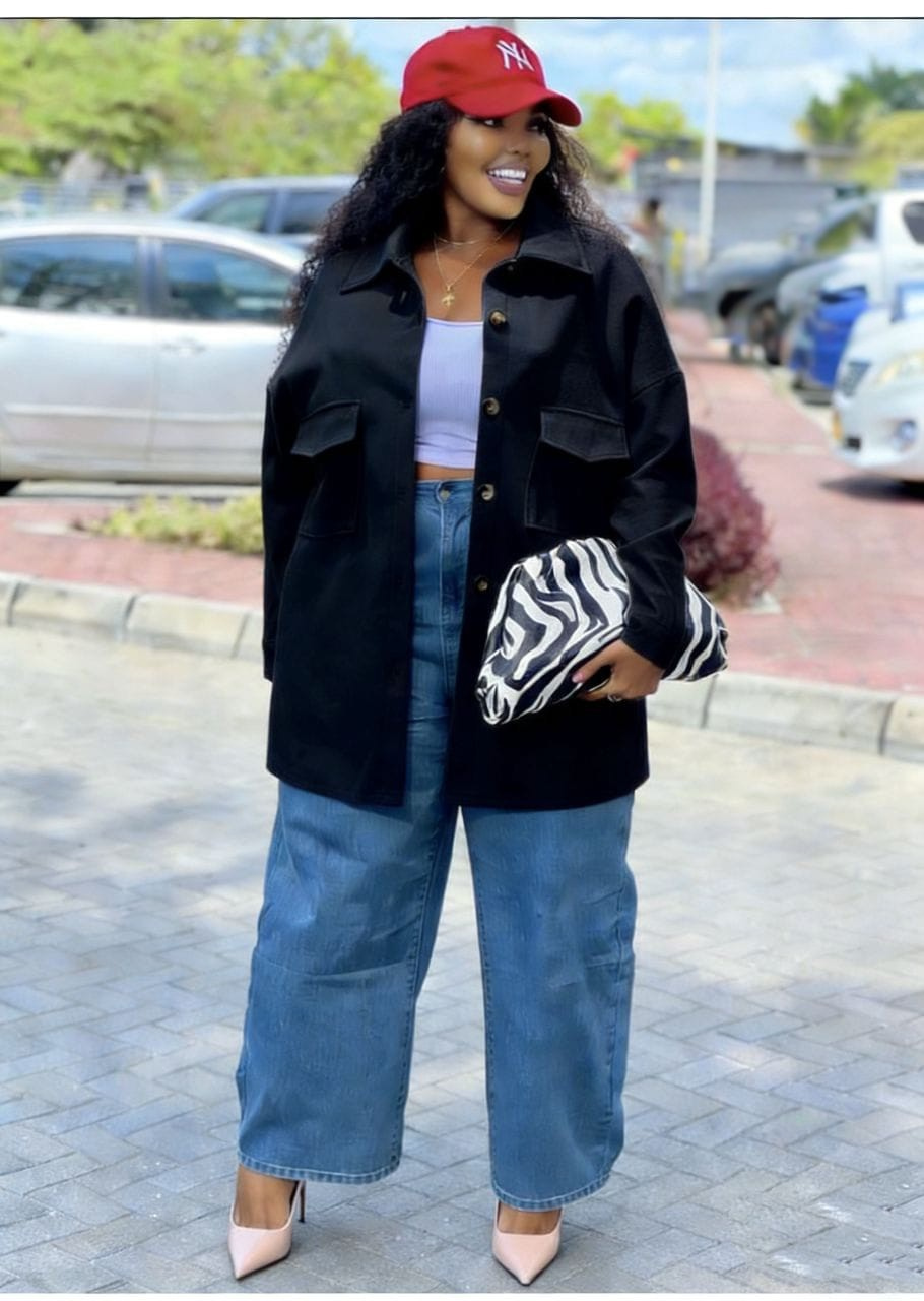 Oversized Button-Up Shacket